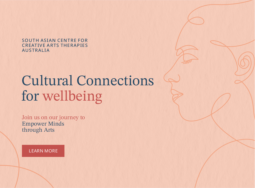 South Asian Centre for Creative Arts Therapies Australia. Kathaprana promotes empowerment through arts-based therapy rooted in cultural identity. Book your session now