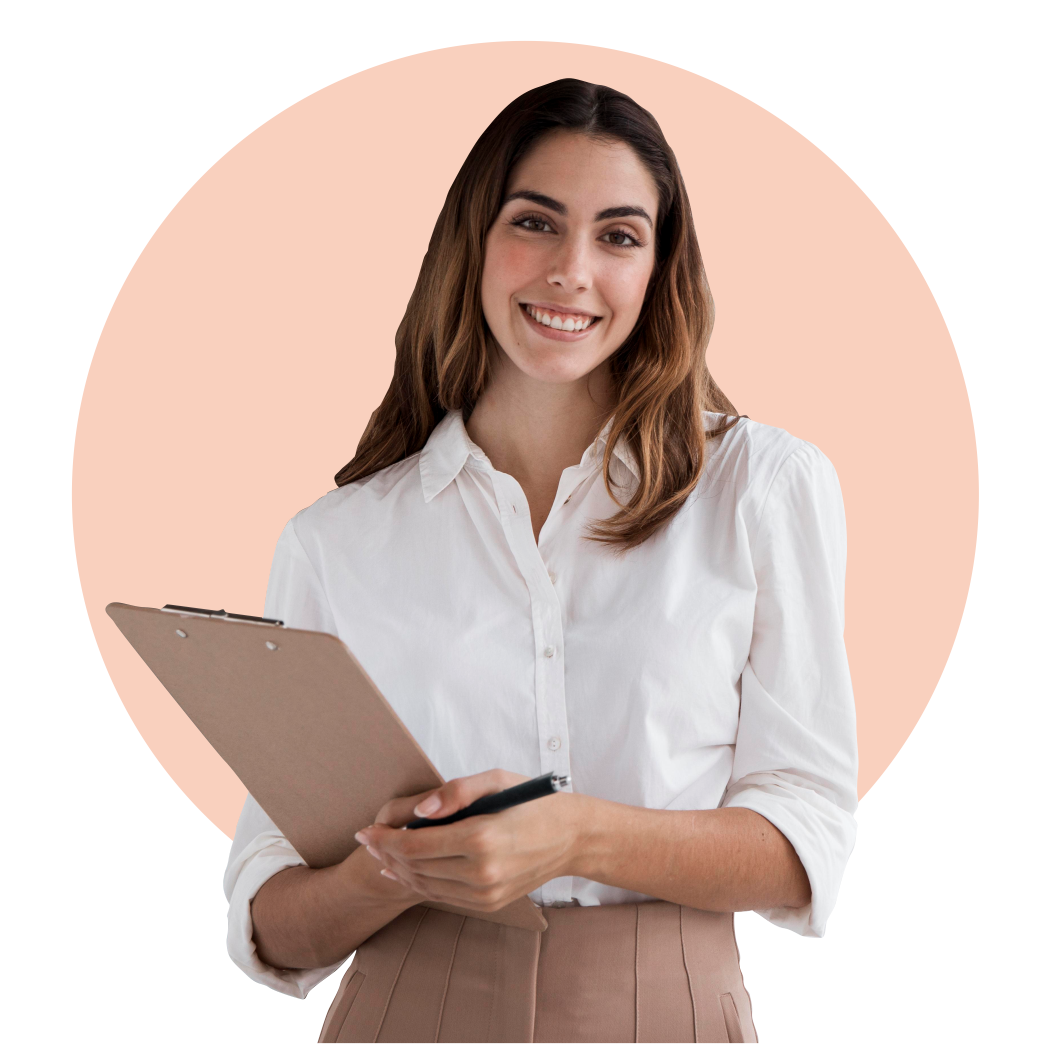 A friendly arts therapist in professional attire holds a clipboard, symbolizing guidance and support in creative therapies.
Represents Kathaprana’s expert team offering evidence-based, culturally informed arts therapy in Australia.